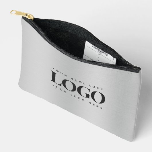 Pochette À Accessoires Ajouter un rectangle gris logo commercial (Ouvrir)