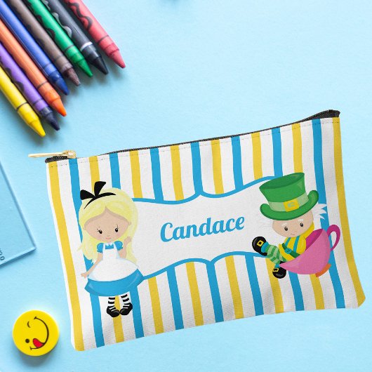 Pochette À Accessoires Alice au pays des merveilles mignonnes filles pers