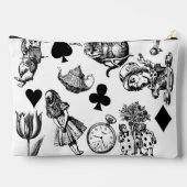 Pochette À Accessoires Alice White Rabbit Wonderland Classic (Verso)