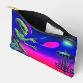 Pochette À Accessoires Alien Disc Golf Zippered Bag (Ouvrir)