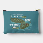 Pochette À Accessoires Alligator - Le Lotus Blanc (Verso)