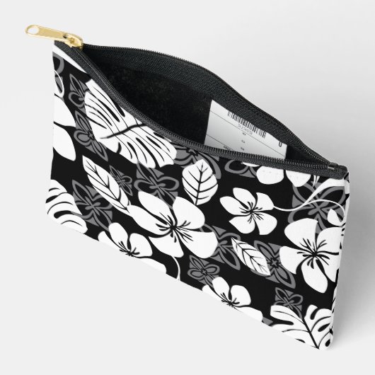 POCHETTE À ACCESSOIRES ALOHA VENDREDI MOTIF EN NOIR (Ouvrir)