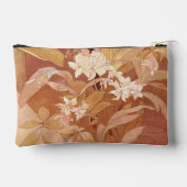 Pochette À Accessoires Alphonse Mucha Art Nouveau Détail floral (Verso)