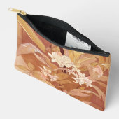 Pochette À Accessoires Alphonse Mucha Art Nouveau Détail floral (Ouvrir)