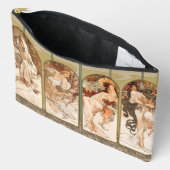 Pochette À Accessoires Alphonse Mucha The Seasons 1897 Art Nouveau (Ouvrir)