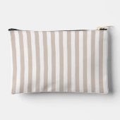 Pochette À Accessoires Amande & Rayures Blanches (Verso)