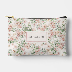 Pochette À Accessoires Ambiance romantique aquarelle florale