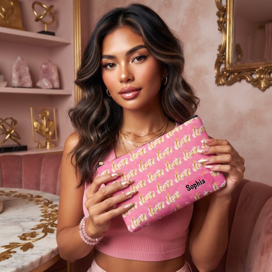 Pochette À Accessoires Amour