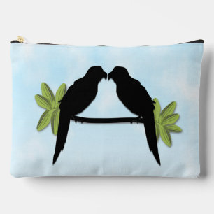 Pochette À Accessoires Amour du perroquet