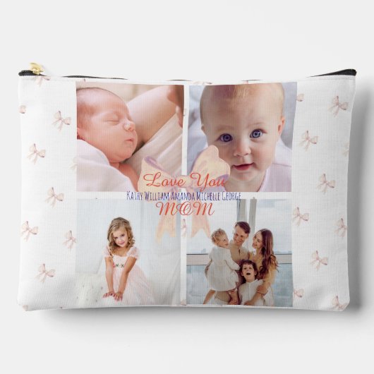 Pochette À Accessoires Amour Maman Belle Moderne Elégante Fête des mères (Recto)