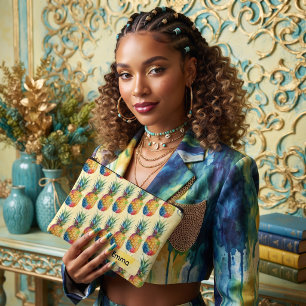 Pochette À Accessoires Ananas