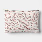 Pochette À Accessoires Anatomy Notes Medical Student Accessory Pouch & Pe (Recto)