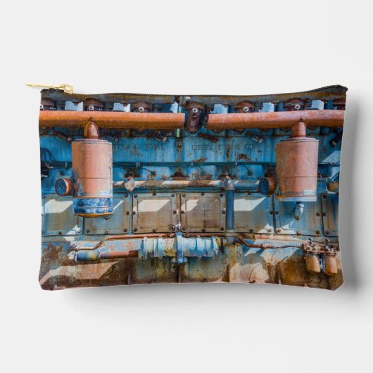 Pochette À Accessoires Ancien et rouillé Atlas Impérial moteur diesel à I (Recto)