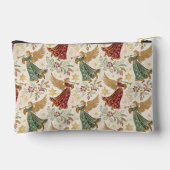 Pochette À Accessoires Anges de Noël Vintage (Verso)