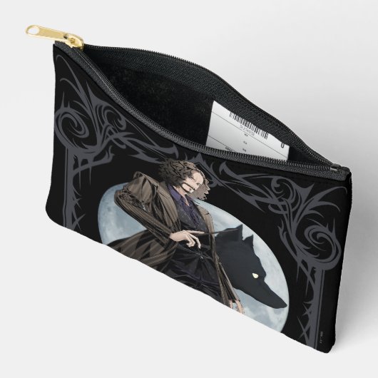 Pochette À Accessoires Animagus noir Anime Sirius (Ouvrir)