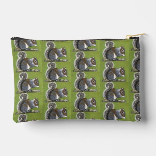 Pochette À Accessoires Animal pattern Print Cut Sew Bag (Verso)