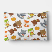 Pochette À Accessoires Animaux de forêt, Animaux de forêt, Animaux d'auto (Verso)