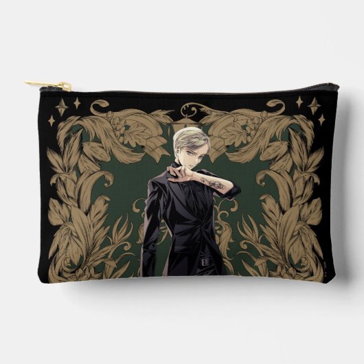 Pochette À Accessoires Anime Draco Malfoy Cadre Ornate (Recto)