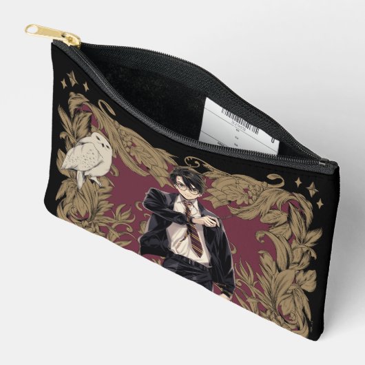 Pochette À Accessoires Anime HARRY POTTER™ Cadre Orné (Ouvrir)