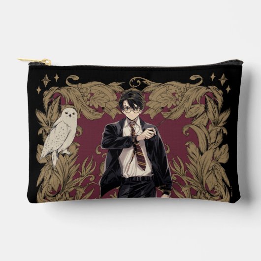 Pochette À Accessoires Anime HARRY POTTER™ Cadre Orné (Recto)