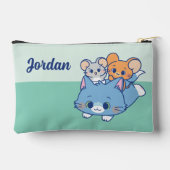 Pochette À Accessoires Anime Tom, Jerry et Tuffy (Verso)