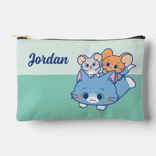 Pochette À Accessoires Anime Tom, Jerry et Tuffy (Recto)