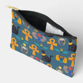 Pochette À Accessoires Antique Egypt Pattern, Hieroglyphics digital paper (Ouvrir)