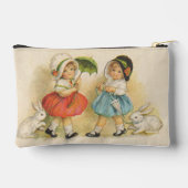 Pochette À Accessoires Antique Enfants Rabat Art de Pâques (Verso)