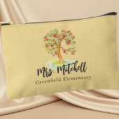 Pochette À Accessoires Appréciation de l'enseignant Merci Aquarelle moder