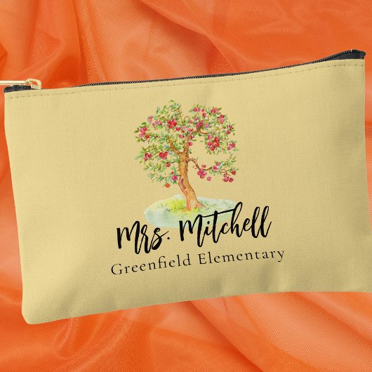 Pochette À Accessoires Appréciation de l'enseignant Merci Aquarelle moder