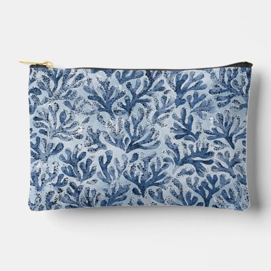 Pochette À Accessoires Aquarelle Corail (Recto)