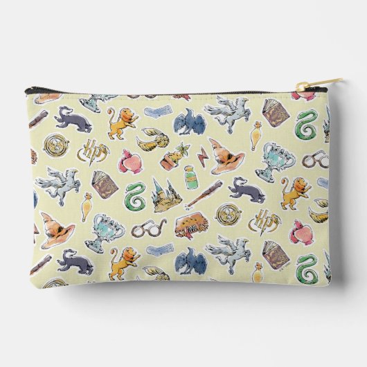 Pochette À Accessoires Aquarelle Harry Potter Icons (Verso)