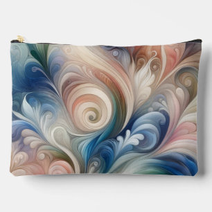 Pochette À Accessoires Aquarelle Imaginaire Floral Romantique Motif
