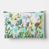 Pochette À Accessoires Aquarelle Insects Pouch - Papillon, libellule... (Verso)