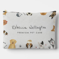 Aquarelle mignonne Animaux Chiens Chien Sitter Chi