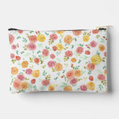 Pochette À Accessoires Aquarelle Roses voyage personnalisé (Verso)