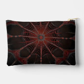 Pochette À Accessoires Araignée de Redback Fractal Art, (Verso)