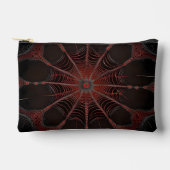 Pochette À Accessoires Araignée de Redback Fractal Art, (Recto)