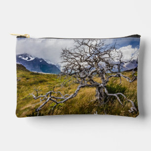Pochette À Accessoires Arbre brûlé, Torres del Paine, Chili