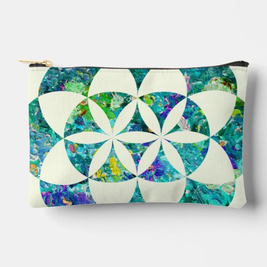 Pochette À Accessoires Arbre de Vie de la Kabbale (Recto)