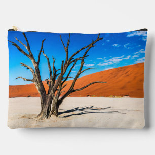 Pochette À Accessoires Arbre mort à Deadvlei, Namibie