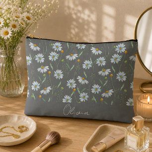 Pochette À Accessoires Arc-en-ciel floral bohème
