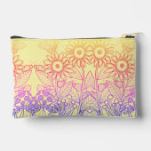 Pochette À Accessoires Arc-en-ciel Ombre Papillon & Ladybugs (Verso)