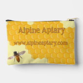 Pochette À Accessoires argent comptant de petite entreprise sur mesure (Verso)