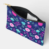 Pochette À Accessoires Arrière - plan à motif floral mignon (Ouvrir)