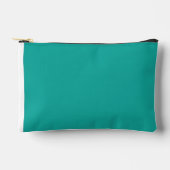 Pochette À Accessoires Arrière - plan dégradé mélangeant bleu et vert. (Recto)