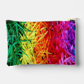 Pochette À Accessoires Art abstrait coloré (Verso)