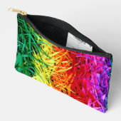 Pochette À Accessoires Art abstrait coloré (Ouvrir)