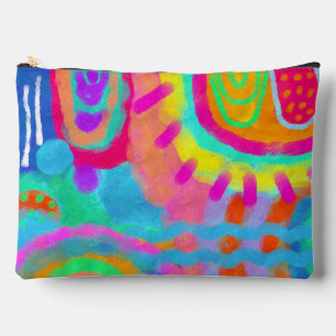 Pochette À Accessoires Art Abstrait coloré
