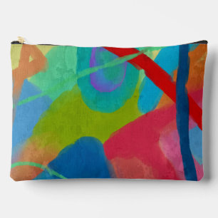 Pochette À Accessoires Art Abstrait coloré
